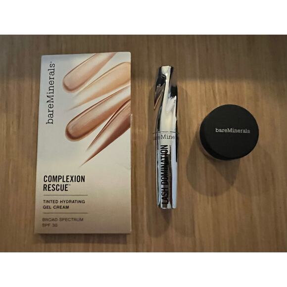 bareMinerals Complexion Rescue Tinted Cream SPF 30 Mascara & Face Color Samples - Picture 2 of 7